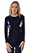 Private Island Hawaii Women UV Wetsuits Long Sleeve Rash Guard Top