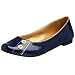 Seychelles Women's Petticoat Patent Flat,Navy,7 M US