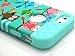 New 3-piece Cute Owls Impact Hybrid Combo Hard Case Cover Mint Blue Soft Skin for Iphone 5 5s + Screen Guard & Stylus Pen