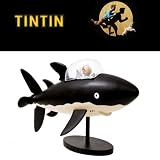Lujex The Adventures of Tintin Resin Figure Shark SubmarineIMAGE