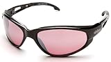 Wolverine (Dakura) Safety Glasses Black Frame with Rose Mirror Lens Wolverine (Dakura) Safety Glasses Black Frame with Rose Mirror Lens