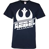 Star Wars Rebel Alliance Insignia Crackle Ink Men's T-Shirt