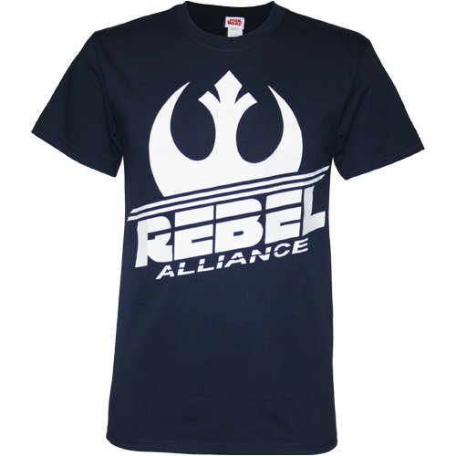  Star Wars Rebel Alliance Insignia Crackle Ink Men's T-Shirt