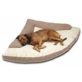 Corner Bed w/Bolster, Khaki (44x 64 x 44) (Oversized)