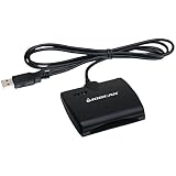 IOGEAR USB Smart Card Access Reader - TAA Compliant GSR202 (Black)