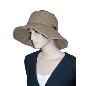Big Brim Cotton Bucket Hat for Women by Dorfman Pacific