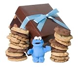 Geoff & Drews Cookie Monster Box of 16 Assorted Gourmet Cookies