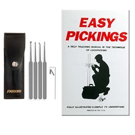 Five Piece Lock Pick Set