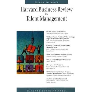 Harvard Business Review on Talent Mgmt (Harvard Business Review Paperback Series) by Havard Business Press