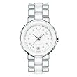 Movado Womens 0606540 Cerena Stainless Steelwhite Ceramic Case Watch from Movado