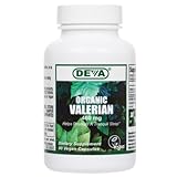 Deva Vegan Vitamins Organic Valerian, 460 mg, 90-Count