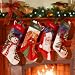 Personalized Christmas Stockings - Santa, Reindeer, Snowman, Angel Needlepoint Stockings