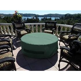 Fire Pit Cover / Coffee Table Cover : 34 x 20 GreeSide Table Covers