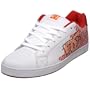 DC Men's Character Skate Shoe,White/Oxblood,13 M US