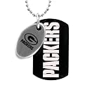 NFL Green Bay Packers 2 Piece Black & Steel Sport Tag - 26"