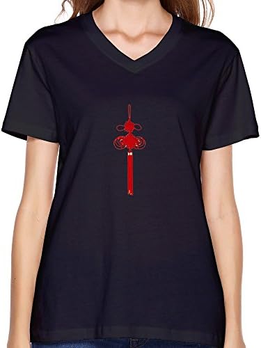 Chinese Knot Funny T Shirt Girl L