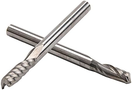 4mmx 4mmx 12mm Metal CNC Router Bits Single Flute Tools Pack of 5