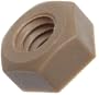 PEEK Hex Nut, #10-24 (Pack of 1)