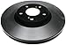 ACDelco Gold 18A2513 (19204080) Black Hat Front Disc Brake Rotor