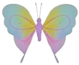 13 Purple Rainbow Butterfly nylon hanging ceiling wall baby nursery room wedding decor