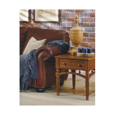 American Tapestry End Table Ginger Oak