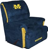 Michigan Wolverines NCAA Big Daddy Recliner By Baseline