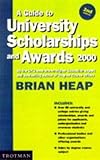 University scholarship and awards 2000