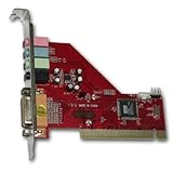 PCI 4 Channel 4CH Internal Audio PC 3D Sound Card Adapter for Desktop/PC