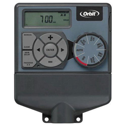 Orbit 57876 Indoor Dual 6Station Timer for Sprinkler Control for