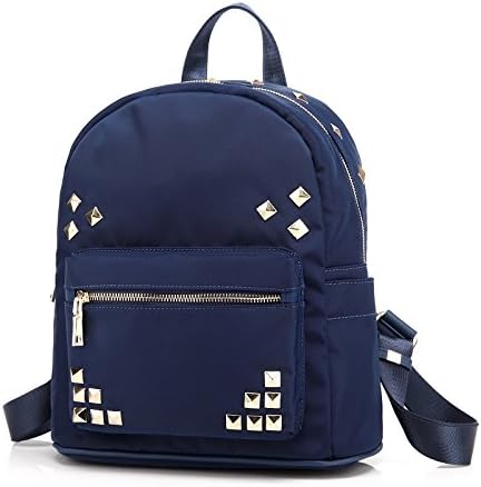 Women's Fashion Backpack Purse Mid Size,Navy Blue