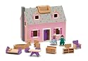 Melissa & Doug Fold and Go Mini Dollhouse