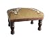 Native American Patterned Dakota Kilim Ottoman