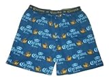 Corona Boxer Shorts Men's Gargoyle Print Navy Blue