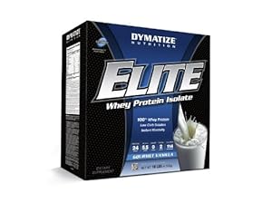 Dymatize Nutrition Elite Whey Shake, Gourmet Vanilla, 10 Pound