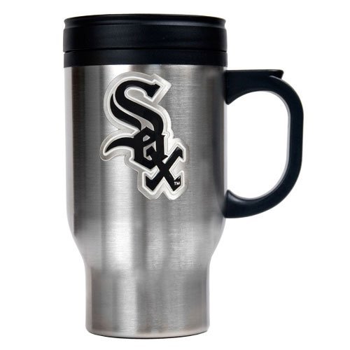 Chicago White Sox Stainless Steel Travel Mug  (Primary Logo)