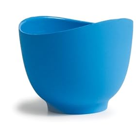 iSi Basics Flex-it 1-1 2-Quart Mixing Bowl, Mediterranean Blue by iSi