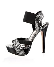 Claudia Snake Print Sandal