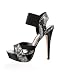 Claudia Snake Print Sandal