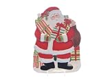 Certified International Vintage Santa 3-D Candy Plate