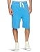 Rampant Sporting Guys Sweat Men's Shorts Azure Medium