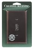 Jackson Deerfield #3101AZ Metric Bronze Single Toggle Plate