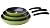 The Green Earth Frying Pan 3-Pan Set by Ozeri (8
