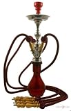 Produkt-Bild: Diwan - ca. 76 cm - Shisha mit 4 Schl&auml;uchen - rot