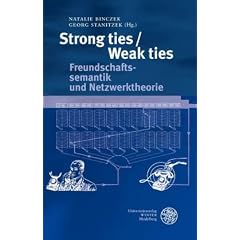 Strong ties / Weak ties: Freundschaftssemantik und Netzwerktheorie