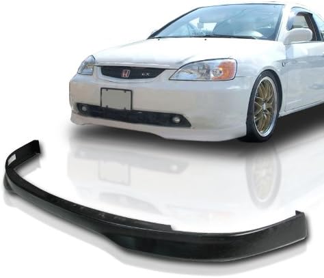Honda Civic EM 2/4dr XM Style Urethane Front Bumper Lip Chin Spoiler For 01-03 Models