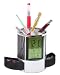 Luxury Gifts Inc multifunctional Pen Holder with Alarm/Date/Clock/Temperature/Timer