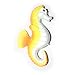 Rainbow Reef Seahorse - Yellow by Swimways