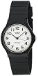 Casio Men's MQ24-7B2 Analog Black Resin Strap Watch