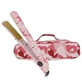 CHI 1'' Ceramic Hairstyling Iron by Farouk - Pink Camo