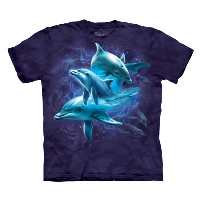 The Mountain Dolphin Collage T-shirt